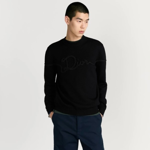 ❤디올 남성 라운드 스웨터 - Dior Mens Round Sweater - dic12287x