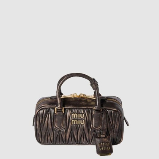 ★미우미우 여성 아르카디 마테라쎄 백 레귤러 - Miumiu Womens Arcadi Matelasse Bag