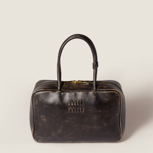 ★미우미우 여성 보 나파 가죽 백 - Miumiu Womens Leather Beau Bag