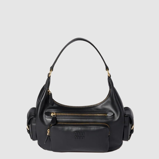 ★미우미우 여성 나파 가죽 포켓 백 - Miumiu Womens Nappa Leather Pocket Bag