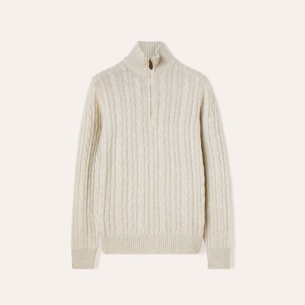 ❤로로피아나 남성 집업 스웨터 - Loro Piana Mens Zip-up Sweater - lpc12332x