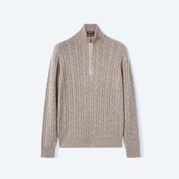 ❤로로피아나 남성 집업 스웨터 - Loro Piana Mens Zip-up Sweater - lpc12333x