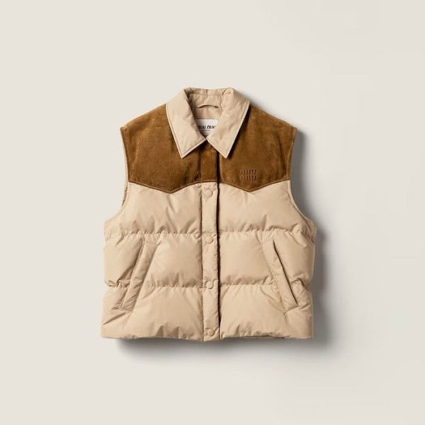 ❤미우미우 여성 다운 베스트 - Miumiu Womens Down Best - mic12346x