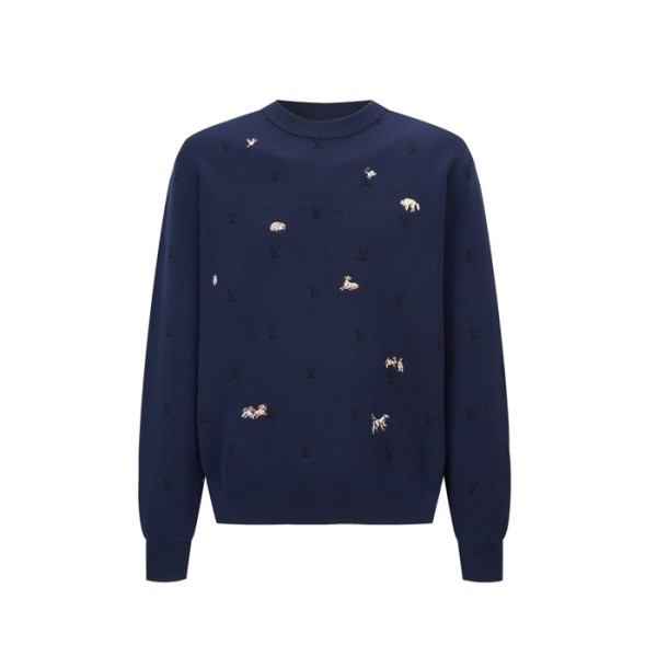 ❤루이비통 남성 라운드 스웨터 - Louis vuitton Mens Round Sweater - lvc12362x