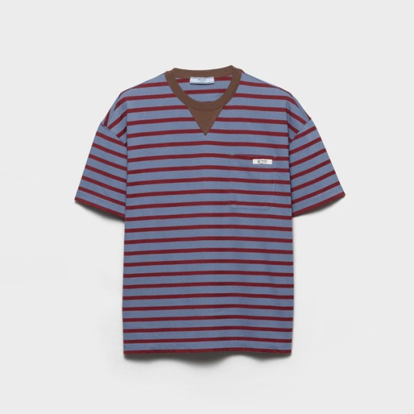 ❤프라다 남성 라운드 반팔티 - Prada Mens Round Tshirt - prc12430x