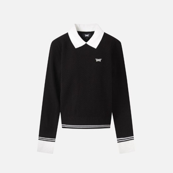 ❤PXG 여성 칼라 포인트 스웨터 - gol1907x