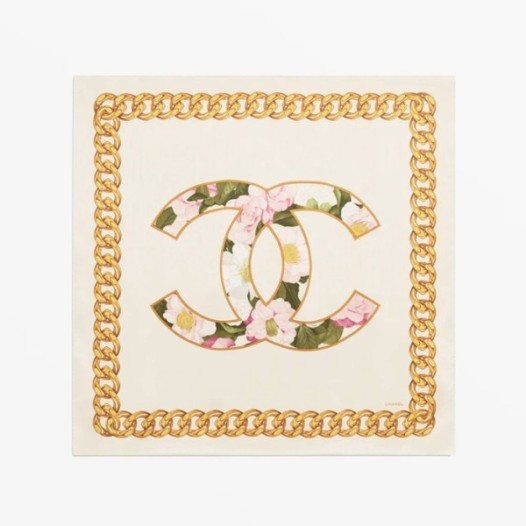 ❤샤넬 여성 까멜리아 스퀘어 스카프 - Chanel Womens Camellia Square Scarf - acc6298x