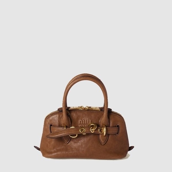 ❤미우미우 여성 아방뛰르 미니 나파 가죽 백 - Miumiu Womens Avanture Mini Nappa Leather Bag - mib12572x