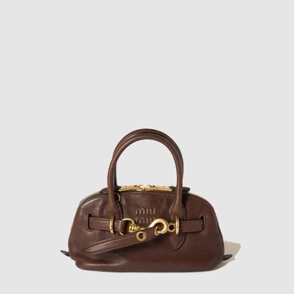 ❤미우미우 여성 아방뛰르 미니 나파 가죽 백 - Miumiu Womens Avanture Mini Nappa Leather Bag - mib12573x