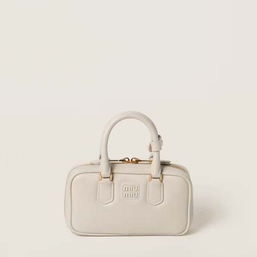 ★미우미우 여성 아르카디 미니 백 - Miumiu Arcadi Leather Mini Bag