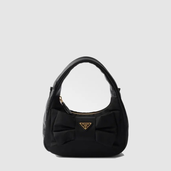 ❤프라다 여성 리본 리나일론 미니백 1BC241 - Prada Womens Ribbon-embellished Nylon Mini Bag - prb12695x