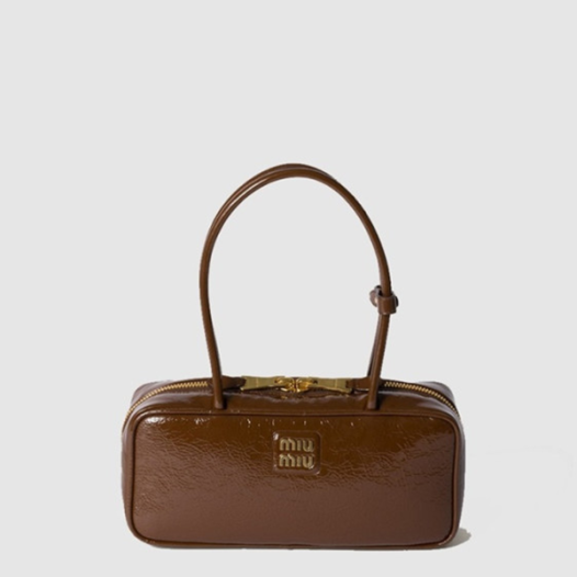 ★미우미우 여성 가죽 보 백 - Miumiu Womens Leather Beau Bag
