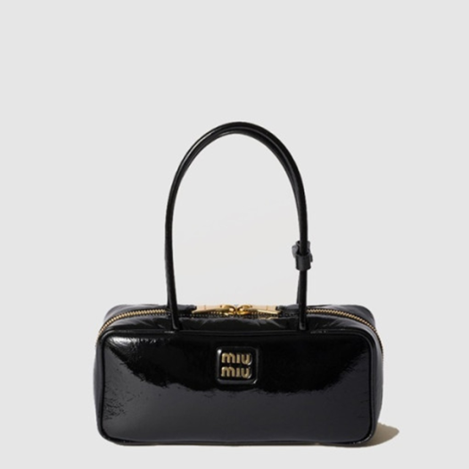 ★미우미우 여성 가죽 보 백 - Miumiu Womens Leather Beau Bag