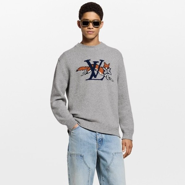 ❤루이비통 남성 라운드 스웨터 - Louis vuitton Mens Round Sweater - lvc12538x