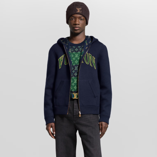 ❤루이비통 남성 모노그램 리버서블 후드티 - Louis vuitton Mens Monogram Reversible Hooded - lvc12555x