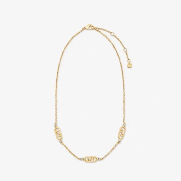 ❤펜디 여성 골드 네크리스 - Fendi Womens Gold Necklace - acc6301x