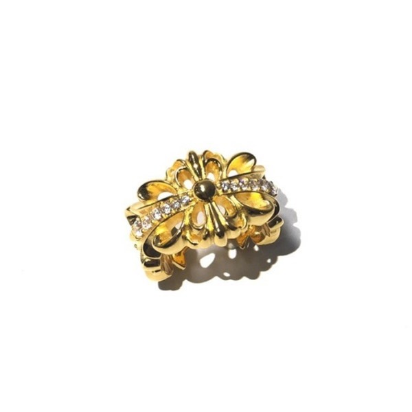 ❤크롬하츠 남/녀 골드 반지 - Chrome Hearts Unisex Gold Ring - acc6320x