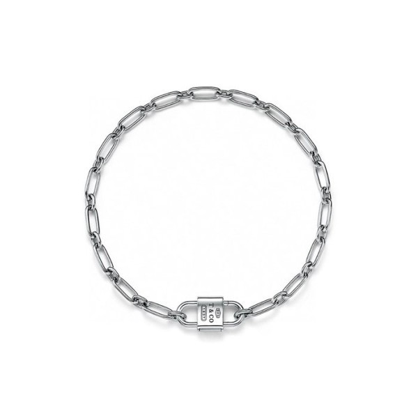 ❤티파니 남/녀 미디엄 더블 락 네크리스 - Tiffany Unisex Medium Double Lock Necklace - acc6343x