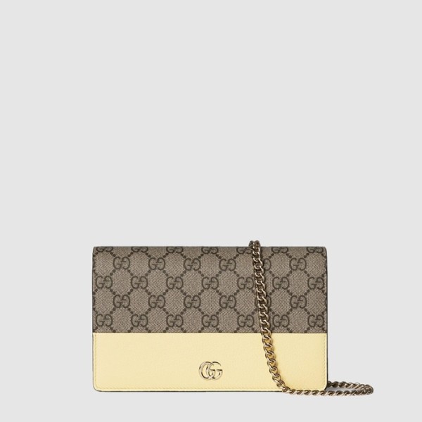 ❤구찌 여성 GG 마몽 체인 지갑 - Gucci Womens GG Marmont Chain Wallet - gub12727x