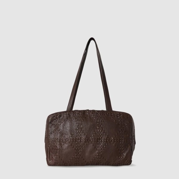 ❤더 로우 여성 Astra 가죽 볼링 백 - The Row Womens Astra Leather Bowling Bag - thb12730x