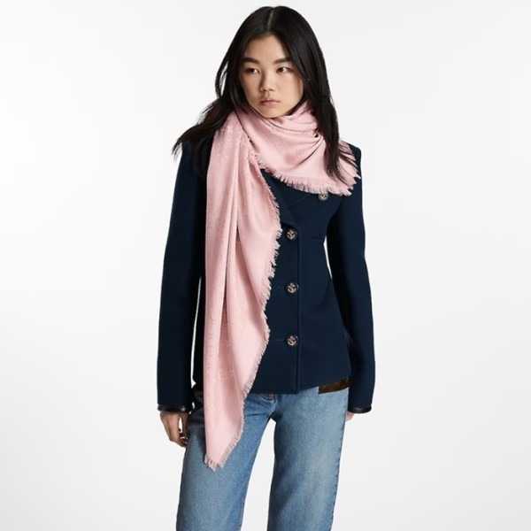 ❤루이비통 여성 모노그램 클래식 숄 - Louis vuitton Womens Monogram Classic Shawl - acc6387x