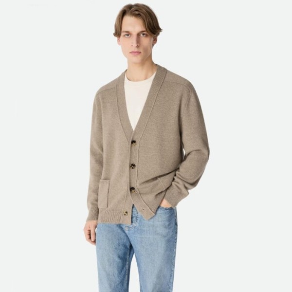 ❤보테가 베네타 남성 브이넥 가디건 - Bottega veneta Mens V-neck Cardigan - bvc12619x