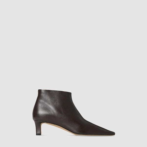 ❤더 로우 여성 Carla 45 가죽 부츠 - The Row Womens Carla 45 Leather Boots - ths8810x