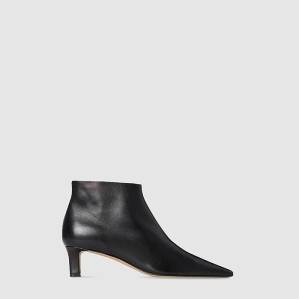 ❤더 로우 여성 Carla 45 가죽 부츠 - The Row Womens Carla 45 Leather Boots - ths8811x