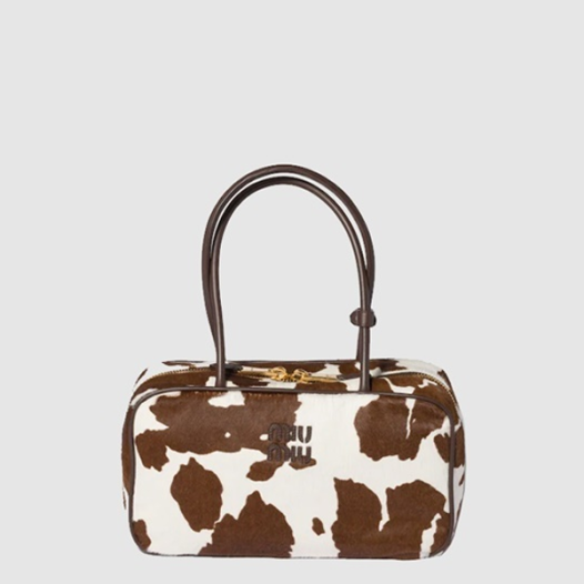 ★미우미우 여성 보 가죽 탑 핸들 백 - Miumiu Womens Beau Leather Top Handle Bag