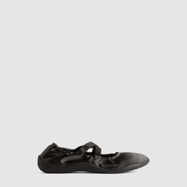 ❤발렌시아가 여성 시부야 플랫 발레리나 슈즈 - Balenciaga Womens Shibuya Flat Ballerina Shoes - bas8861x