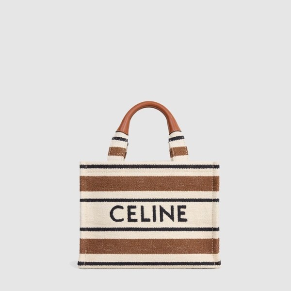 ❤셀린느 여성 카바스 자카드 스트라이프 텍스타일 - Celine Womens Cabas Jacquard Stripe Textile - ceb13007x