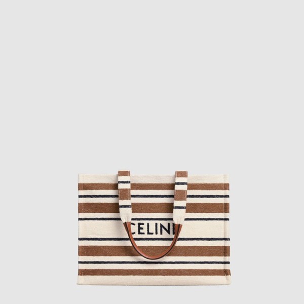 ❤셀린느 여성 라지 타이스 카바스 스트라이프 - Celine Womens Cabas Jacquard Stripe Textile - ceb13010x