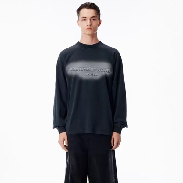 ❤알렉산더왕 남성 라운드 맨투맨 - Alexander Wang Mens Round Tshirt - alc12679x