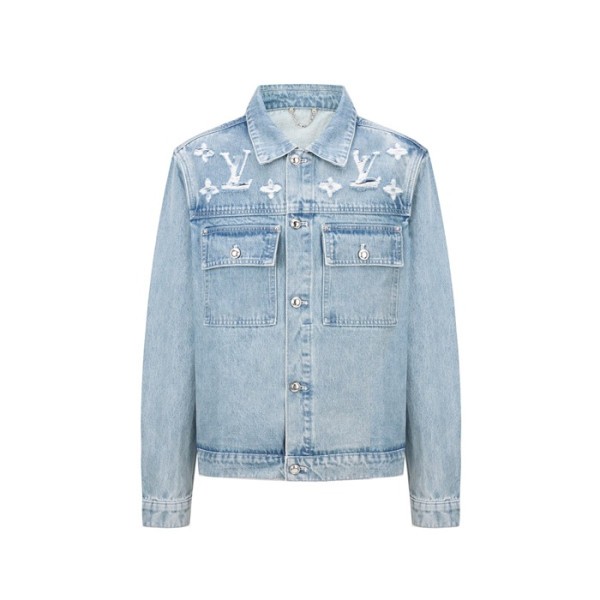 ❤루이비통 남성 데님 자켓 - Louis vuitton Mens Denim Jacket - lvc12700x