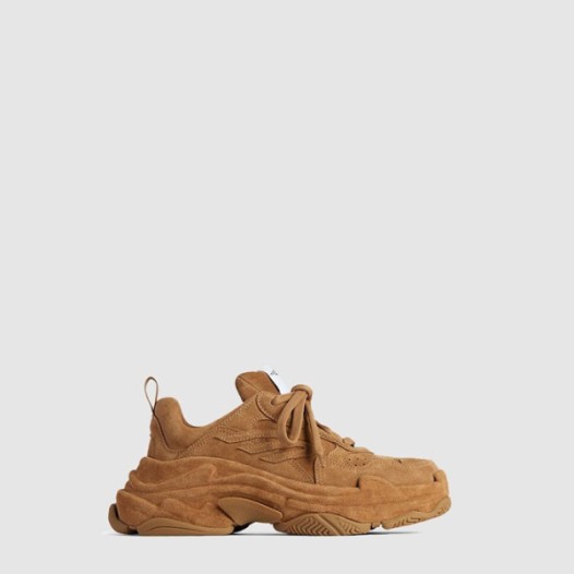 ❤발렌시아가 남/녀 트리플 S 스포티 스웨이드 스니커즈 - Balenciaga Unisex Triple S Sporty Suede Sneakers - bas8870x