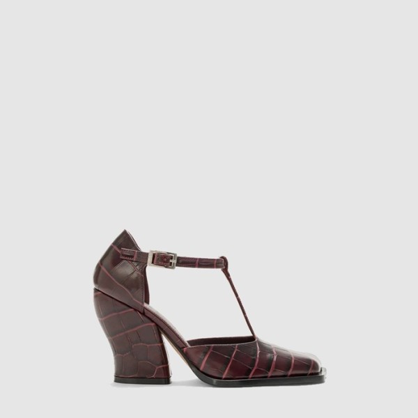 ❤로에베 여성 온다 T 바 펌프스 - Loewe Womens Onda T Bar Pumps - los8874x