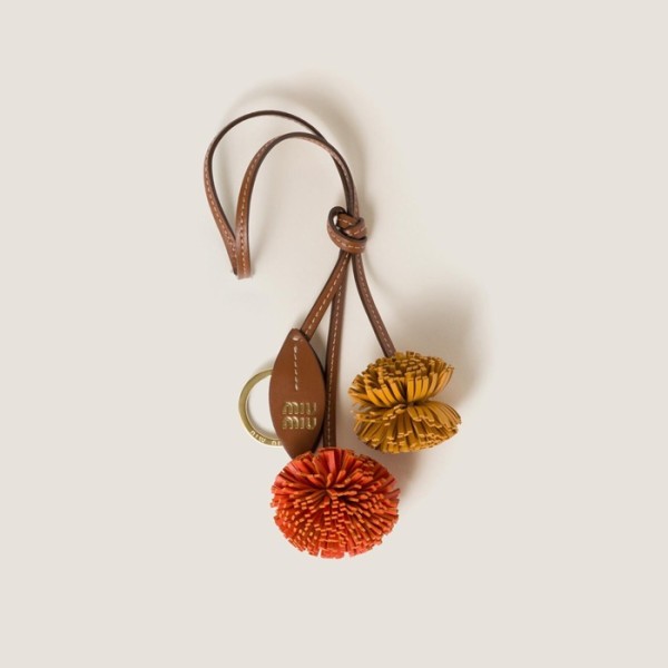 ❤미우미우 남/녀 트릭 가죽 키링 - Miuniu Unisex Napa Leather Trick - acc6426x