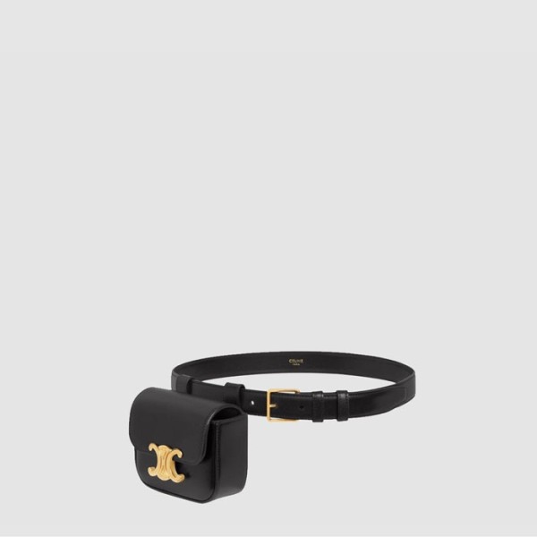 ❤셀린느 여성 트리오페 샤이니 벨트 백 - Celine Womens Triomphe Shiny Belt Bag - ceb13046x