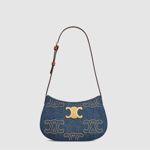 ❤셀린느 여성 미디엄 틸리백 트리옹프 스터드 - Celine Womens Medium Tilly Bag Triomphe Studded - ceb13053x