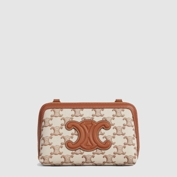 ❤셀린느 여성 퀴르 트리옹프 체인 클러치 미니백 - Celine Womens Cur Triomphe Chain Clutch Mini Bag - ceb13058x