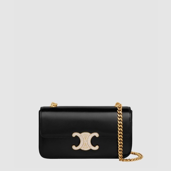 ❤셀린느 여성 퀴르 트리오페 체인 숄더백 - Celine Womens Cur Triomphe Chain Shoulder Bag - ceb13081x