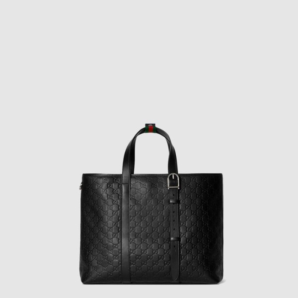 ❤구찌 남성 GG 엠블럼 라지 토트백 - Gucci Mens GG Emblem Large Tote Bag - gub13105x