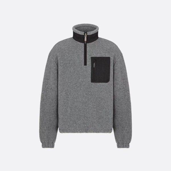 ❤디올 남성 집업 맨투맨 - Dior Mens Zip-up Tshirts - dic12723x