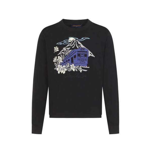 ❤루이비통 남성 라운드 스웨터 - Louis vuitton Mens Round Sweater - lvc12729x