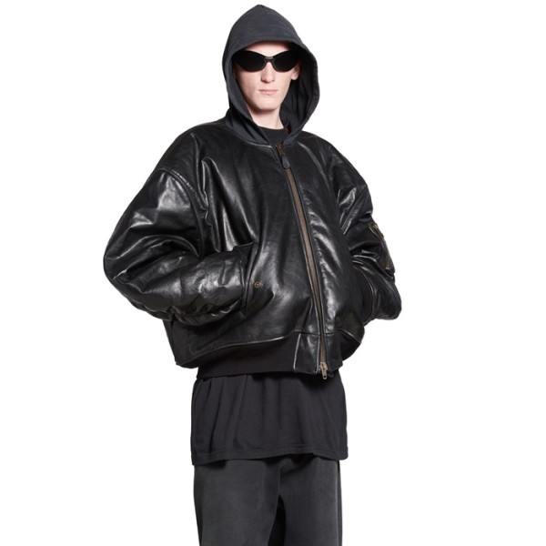 ❤발렌시아가 남성 가죽 자켓 - Balenciaga Mens Leather Jacket - bac12773x