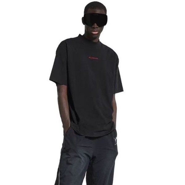 ❤발렌시아가 남성 라운드 반팔 티셔츠 - Balenciaga Mens Round Tshirt - bac12800x