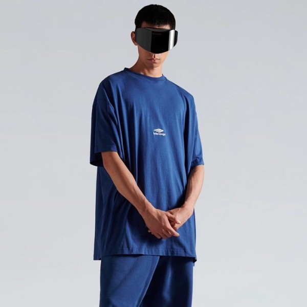 ❤발렌시아가 남성 라운드 반팔 티셔츠 - Balenciaga Mens Round Tshirt - bac12802x