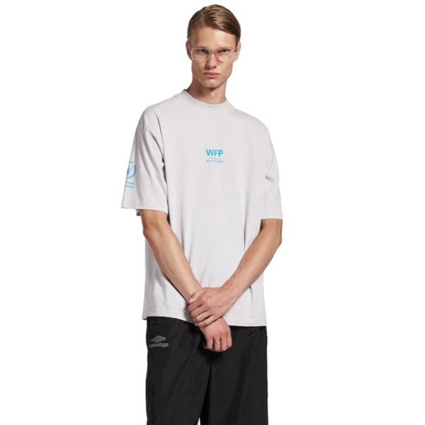 ❤발렌시아가 남성 라운드 반팔 티셔츠 - Balenciaga Mens Round Tshirt - bac12803x