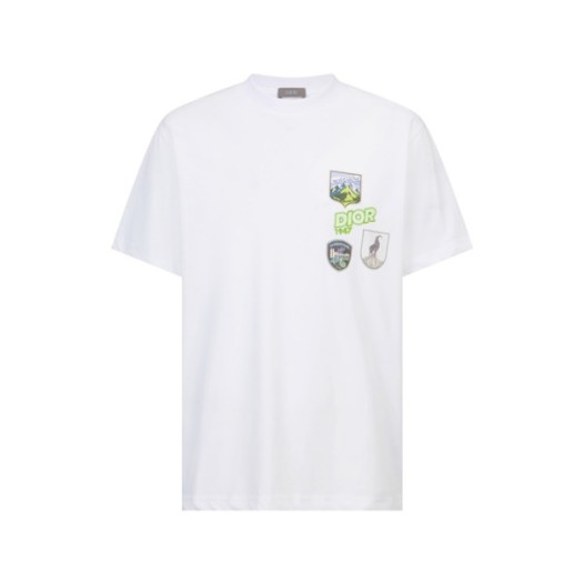 ❤디올 남성 라운드 반팔 티셔츠 - Dior Mens Round Tshirt - dic12809x