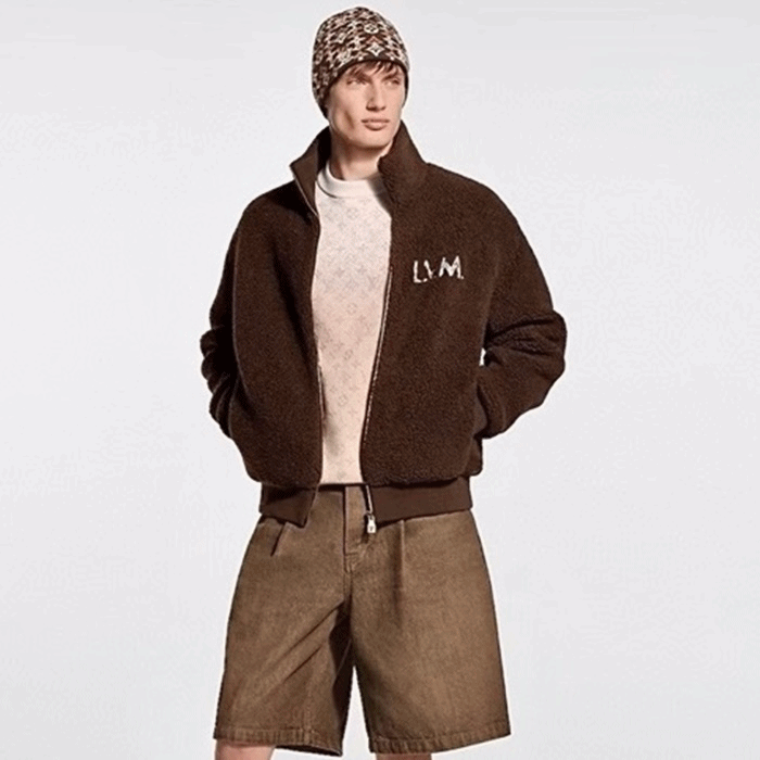 ❤루이비통 남성 집업 자켓 - Louis vuitton Mens Zip-up Jacket - lvc12848x